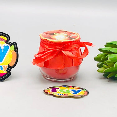 1Pc Home Aroma Glass Scented Candle - Assortment